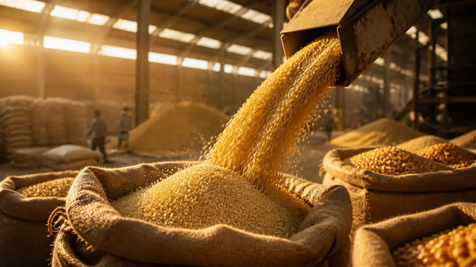 Rice, maize & grains export supply