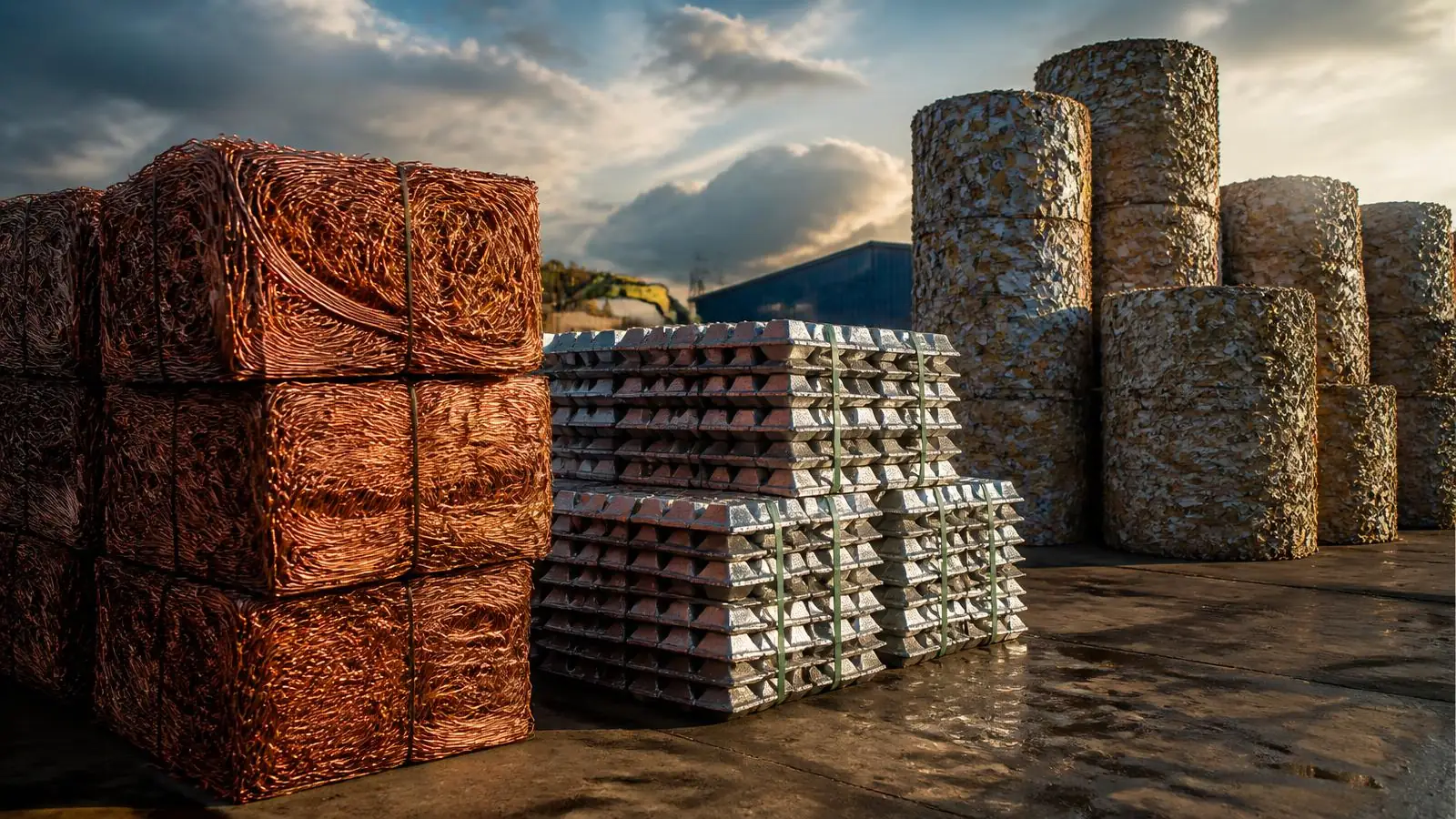 Metals, scrap & paper export supply