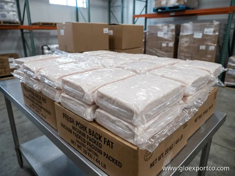 Fresh Quality Vacuum Packing Custom Demand Pig Back Fat In Very Low Price