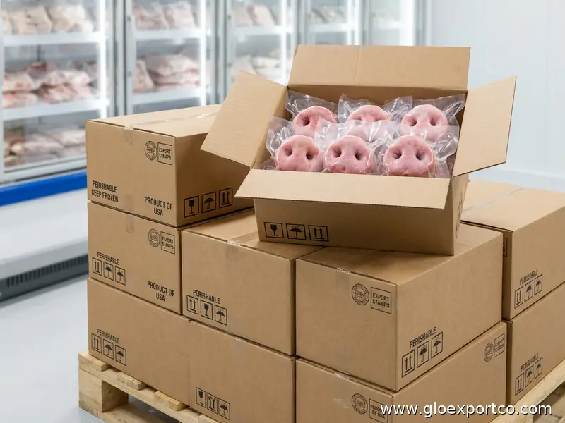 Custom Demand Bulk Quantity Available Frozen Pork Snout For Sale From USA To Worldwide