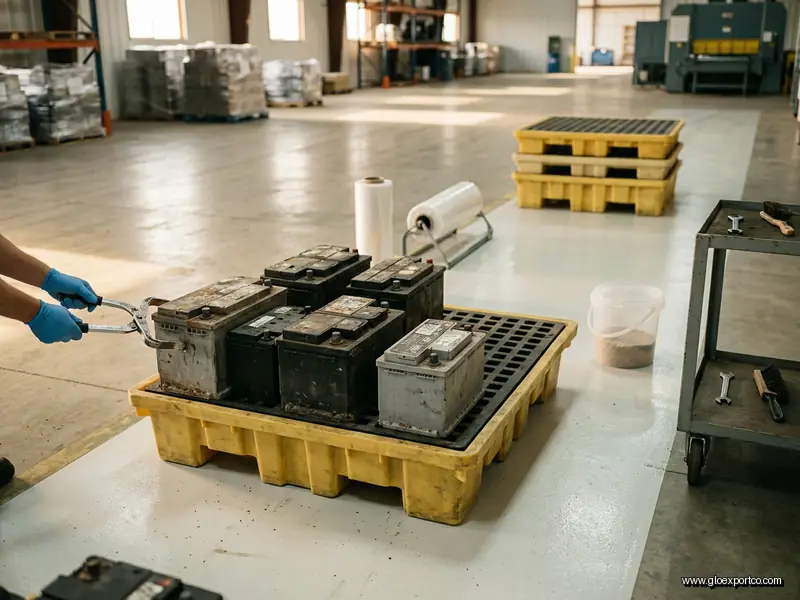 2023 Old Used Car Scrap Drained Lead Acid Battery Auto Plate For Sale By AGRO FARM LLC