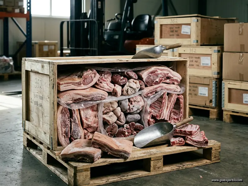 Best Quality Customized Cutting Sizes BQF Freezing Process Frozen Pork Ribs Stomach Belly Meat Kidneys Jowls