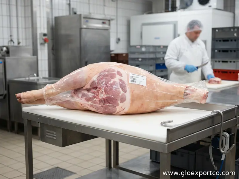 Pure 100% Fresh Meat Pork Leg Half carcass With Custom Demand packing Available