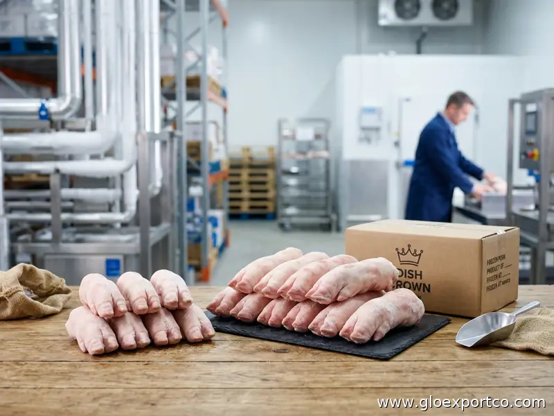Frozen Pig Feet/Frozen Pork Front Feet/Frozen Pork Hind Feet From DISH CROWN
