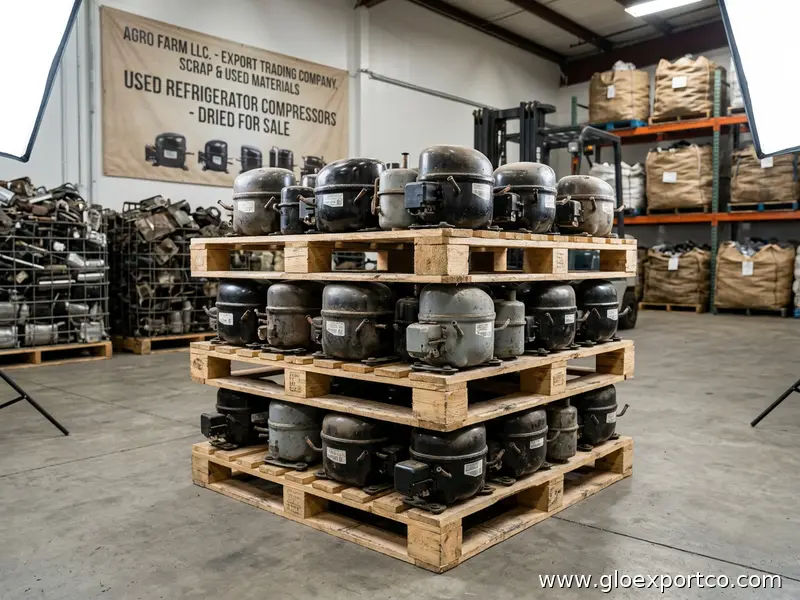 Refrigerator compressor scrap dried for sale used compressor in best price by AGRO FARM LLC