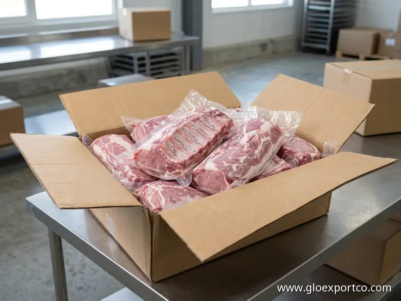 Best Meat Fresh top Quality Pork Loin Bone-In Skinless With Custom packing