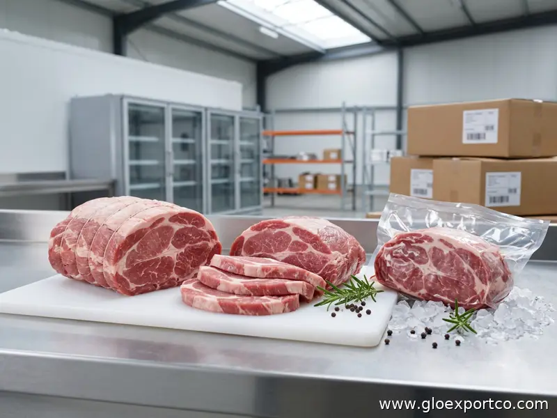 Low Fat Hiqh Quality Pork Healthy Halal Fresh Frozen Raw Boneless Pork Collar
