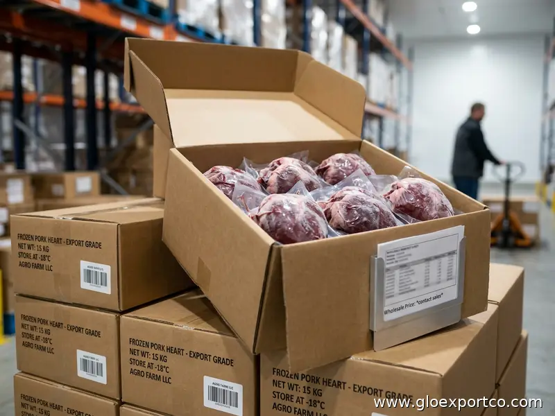 Frozen Pork/Pig Heart In Custom Demand Packing With Wholesale Price By AGRO FARM LLC