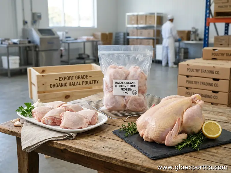 Best Quality 100% Organic Fresh and Frozen Halal Certified Chicken Thighs and Whole Chicken Available