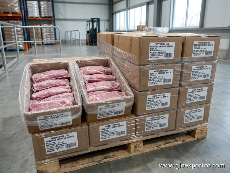 Top USA Grade Frozen Pork Loin Boneless Skinless Meant In Wholesale Price