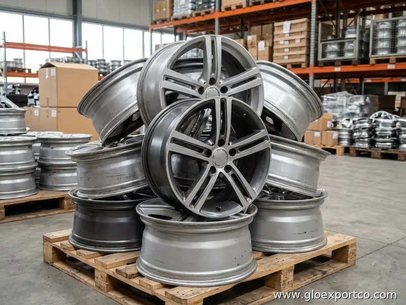 Car Used Aluminium Alloy Rims With Good Quality Heavy Weight For sale Origin USA