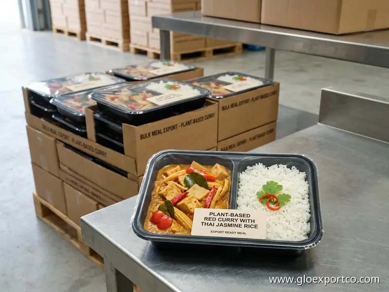 Plant Based Red Curry with Thai Jasmine Rice – Great Quality Instant Meals Ready to Eat Food Product Export from USA