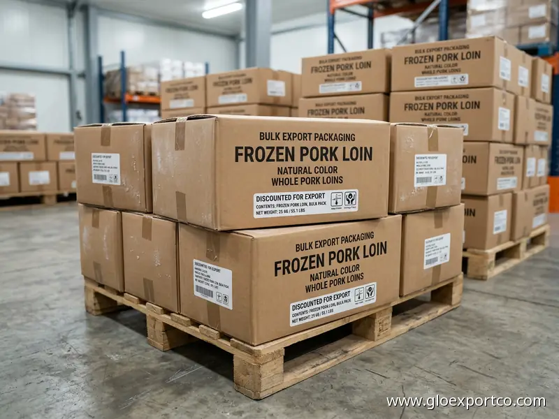 Hot Selling Frozen Pork Loin Box Style Packaging Natural Color in Discounted Price For Export