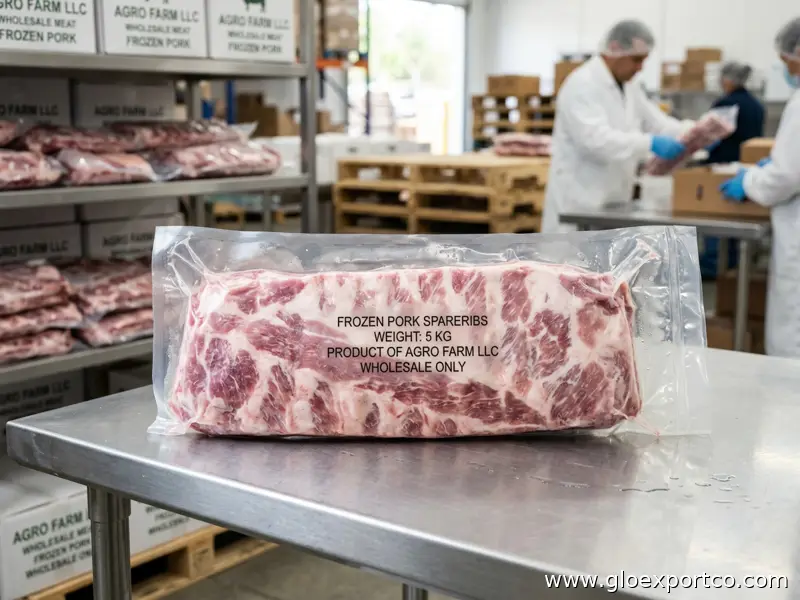 Wholesale Frozen pork Spareribes Neat And Clean Meat In Vacuum packing By AGRO FARM LLC