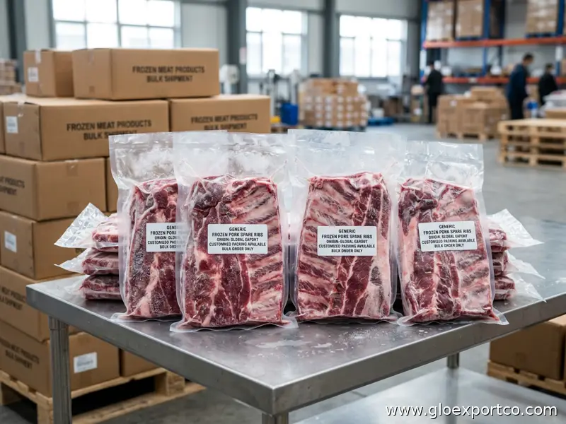 Hot Selling Frozen pork Spareribes Bulk Quantity Order With Customized PACKING Available For Sale